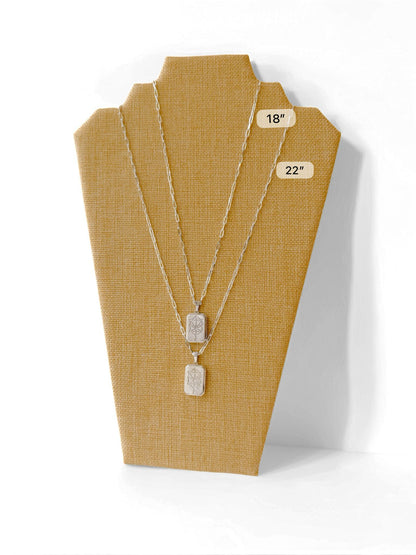 The Nano Zohar Necklace Silver