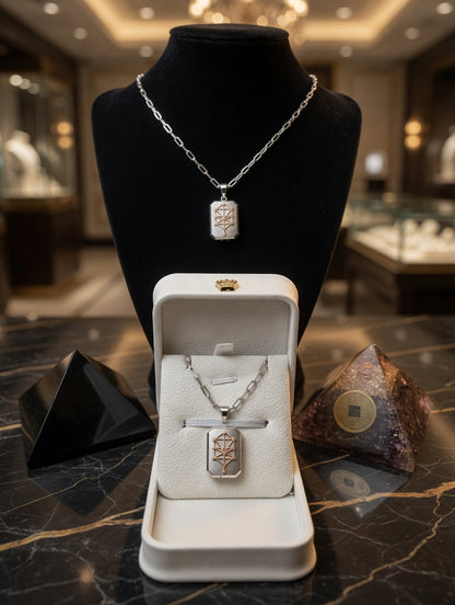 The Nano Zohar Necklace Silver